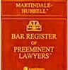 martindale-hubbell bar register of preeminent lawyers